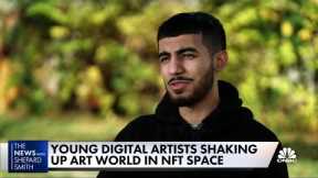 Young digital artists are shaking up the art world in the NFT space