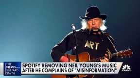 Neil Young asks Spotify to remove his music, citing Joe Rogan podcast and Covid misinformation