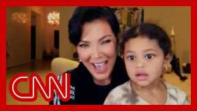 Kris Jenner avoids question when Stormi interrupts