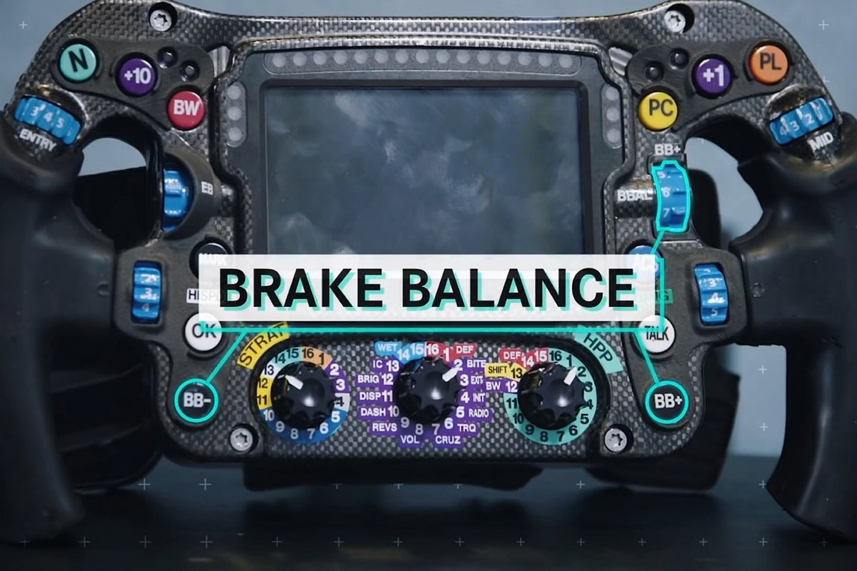 Mercedes W12 steering wheel