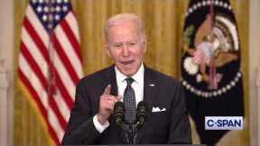 President Biden: Invading Ukraine will prove to be a self-inflicted wound.
