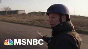 Richard Engel Gets Caught In Shelling In Eastern Ukrainian Village