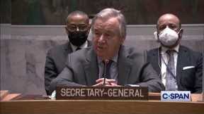U.N. Secretary General: Give peace a chance.