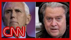 Steve Bannon slams Mike Pence for speech: You'll carry this 'to your grave'