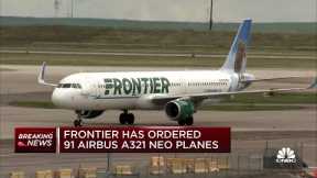 Frontier to merge with Spirit Airlines in deal valued at $6.6 billion