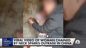 Viral video of woman chained by neck in China sparks outrage