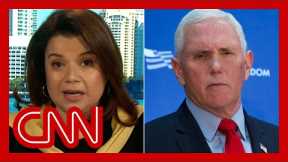 Ana Navarro challenges Pence after he called out Trump