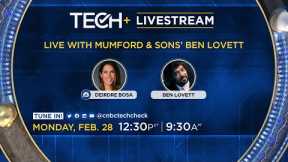 LIVE: CNBC TechCheck+ | The future of the music industry with Mumford & Sons’ Ben Lovett— 2/28/2022