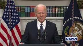 President Biden: As of this moment I'm convinced he's made the decision.