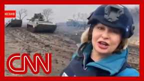 See how Russian state TV is covering the war in Ukraine