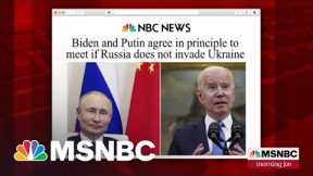 In Last Ditch Diplomatic Effort, Biden Agrees 'In Principle' To Meet With Putin