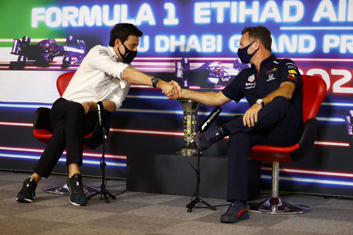 Report: Christian Horner left the entire Mercedes F1 team with an open mouth after the Abu Dhabi GP