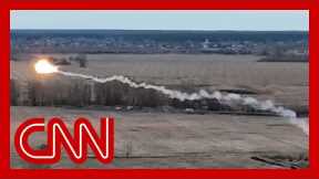 Ukraine releases video of Russian helicopter being shot down