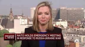 NATO holds emergency meeting in response to Russia-Ukraine war