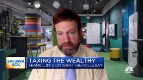 Voters are more concerned about stopping inflation than taxing the wealthy: Pollster Frank Luntz