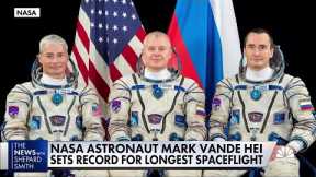 U.S. astronaut returns to earth on Russian spacecraft