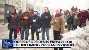Odessa, Ukraine, prepares for Russian invasion