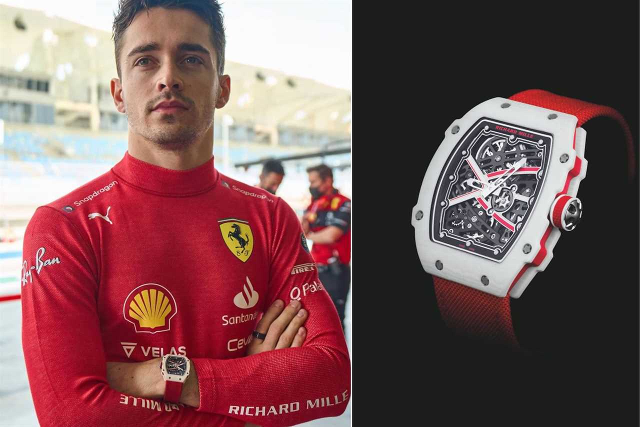 The Italian job - A fan actually robbed Formula 1 championship leader Charles Leclerc's bespoke $320,000 Richard Mille watch while he was giving autographs.