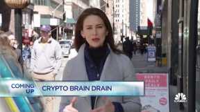 Wall Street worries about crypto brain drain