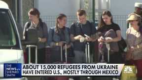 Starting Monday, Ukrainian refugees will not be able to enter U.S. through Mexico