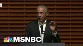 Obama Urgent Warning About Disinformation At Stanford University