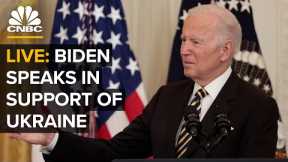 LIVE: Biden speaks in support of Ukrainians defending their country against Russia's war — 4/28/22