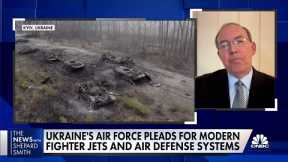 Ukraine's air force pleads for modern fighters from U.S.