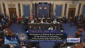 U.S. Senate CONFIRMS Judge Ketanji Brown Jackson to the U.S. Supreme Court