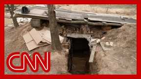 'Just a mess': CNN goes inside abandoned Russian foxholes