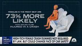 Why 'female' crash-test dummies could change car safety for women