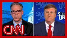 Tapper presses GOP governor on law that would force incest victims to carry child to term