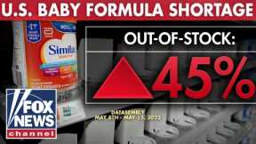 Nearly half of all baby formula out of stock in the US: Report