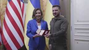 Pelosi leads congressional delegation to Ukraine, meets with Pres. Zelenskyy