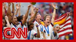 A huge win after a long fight for equal pay for the women of US soccer