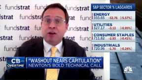 Market may bottom toward the end of June, says Fundstrat's Mark Newton