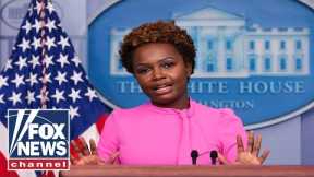 Live: Karine Jean-Pierre holds a White House briefing