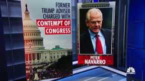 Former Trump advisor Peter Navarro arrested