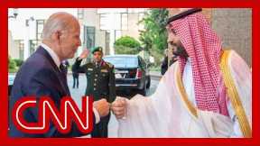 Biden faces criticism for Mohammed bin Salman greeting