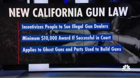 California Gov. Gavin Newsom signs gun law based on Texas abortion law framework