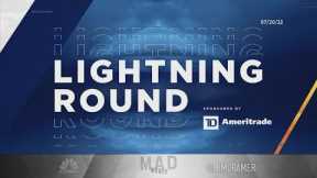 Cramer's lightning round: I like Chubb over American International Group
