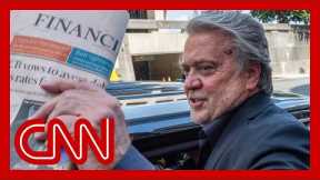 Hear how Steve Bannon reacted to the guilty verdict