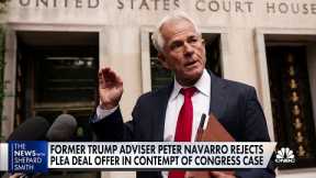Navarro rejects plea deal in contempt of Congress case