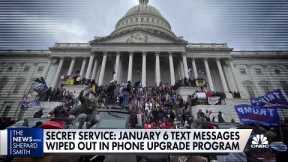 Secret Service erases agent text messages from Jan. 5 and 6, 2021