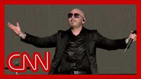 Pitbull performs at CNN’s July 4th in America