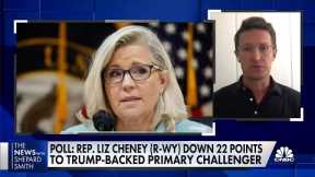 Cheney struggles in Republican primary against Trump-backed candidate