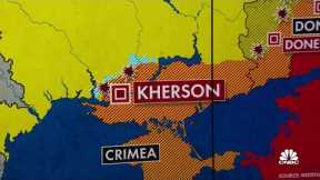 Ukrainians prepare to launch a massive counteroffensive in Kherson