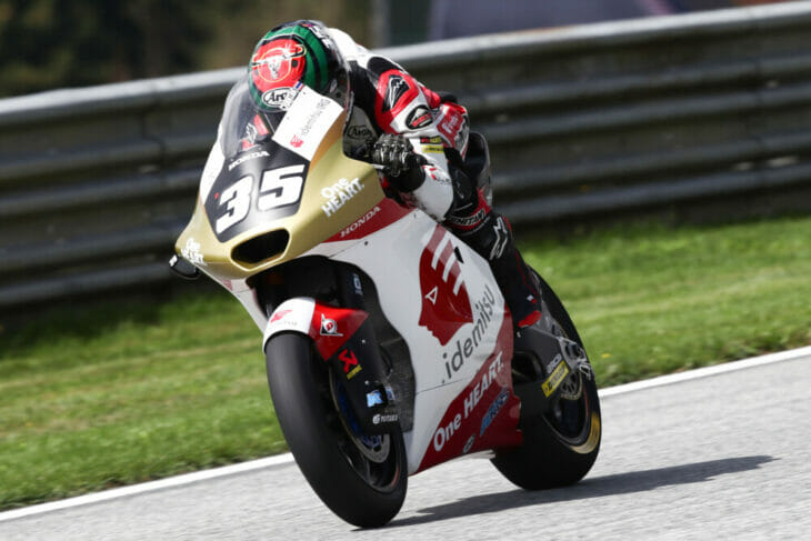 2022 Austrian MotoGP News and Results Chantra fastest