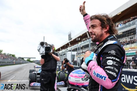 Fernando Alonso, Alpine, Circuit Gilles Villeneuve, 2022