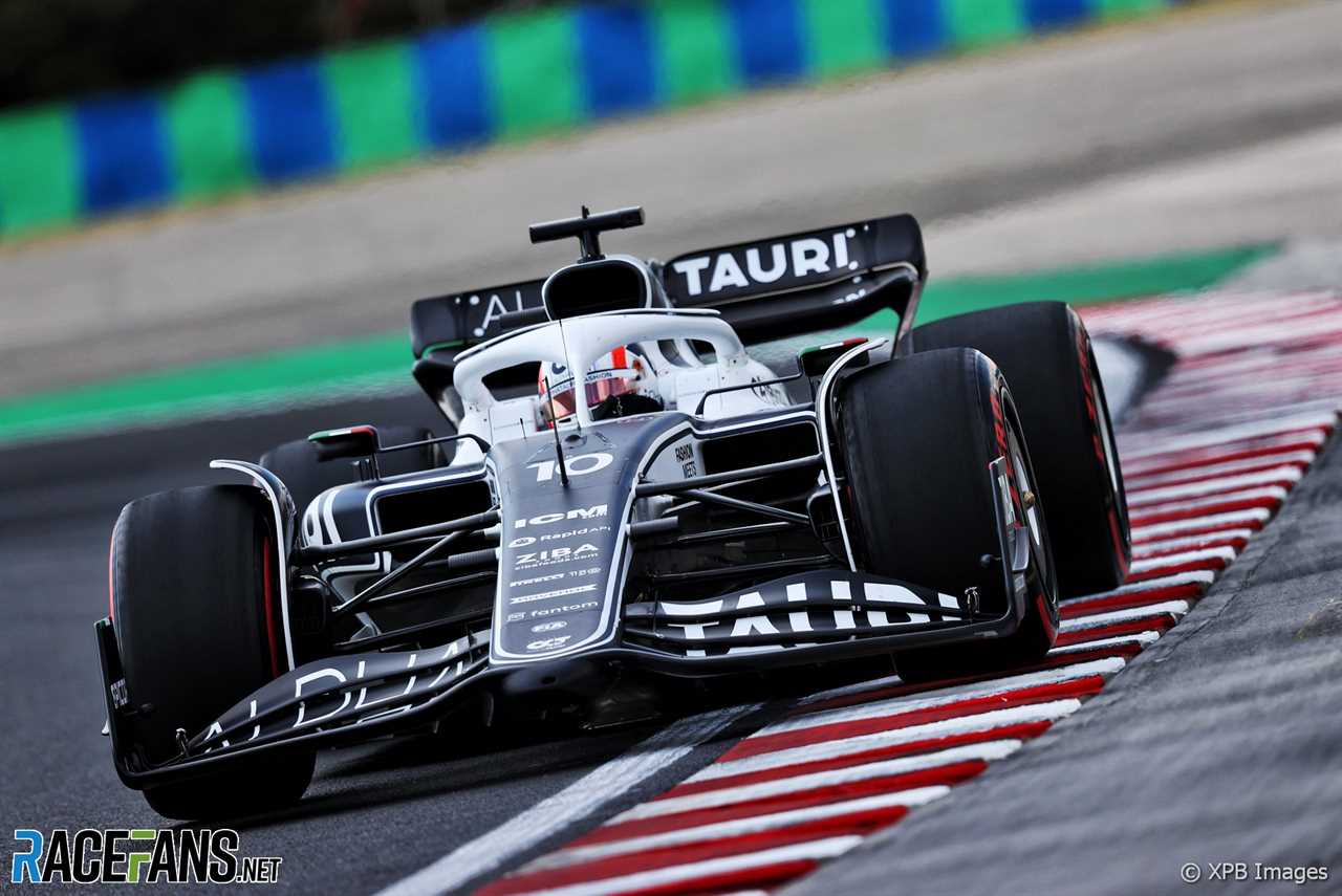 Pierre Gasly, AlphaTauri, Hungaroring, 2022