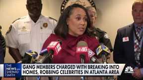 Gang members in Atlanta charged with breaking into homes of celebrities and influencers